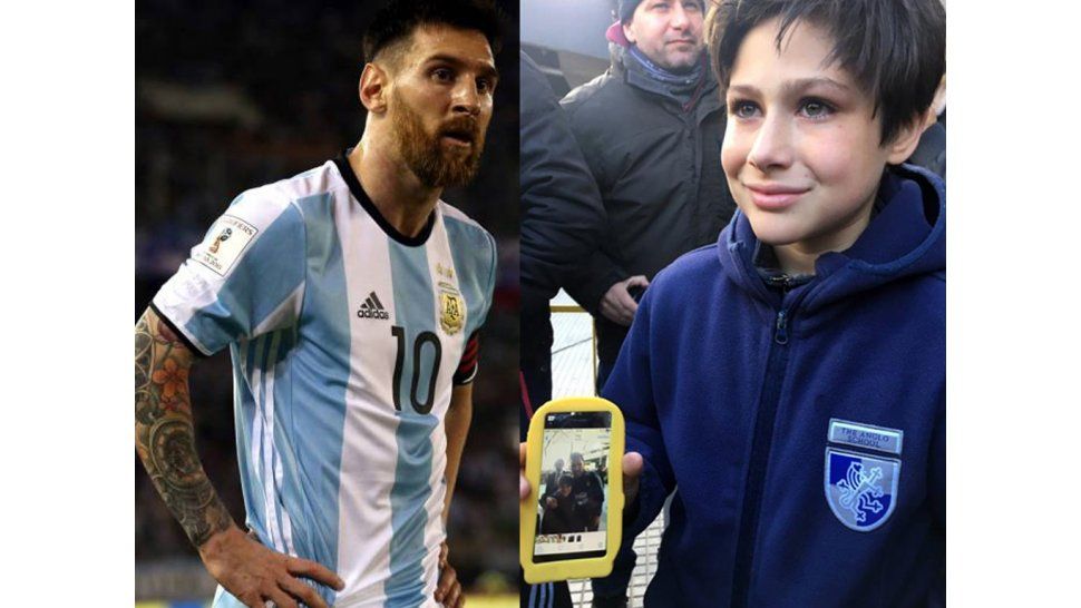 El sueño del pibe, Luciano felíz