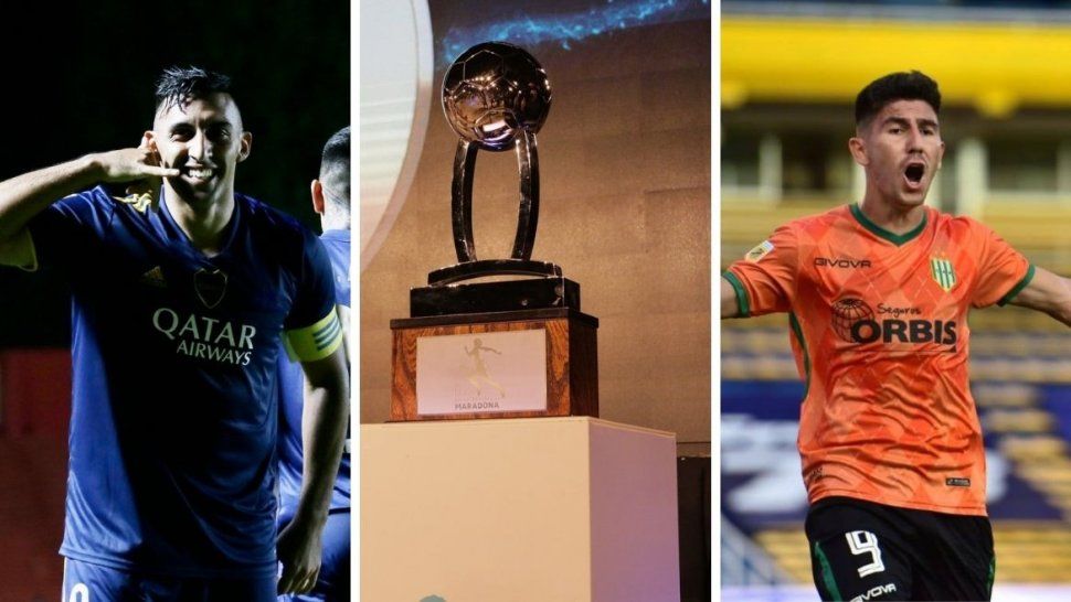 Boca y Banfield definen esta noche la Copa Diego Maradona