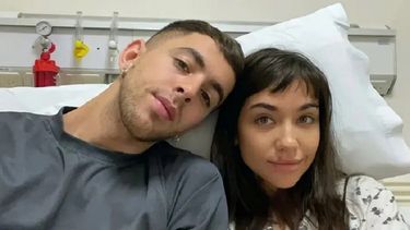 El novio de María Becerra fue clave para salvar la vida de la cantante.  