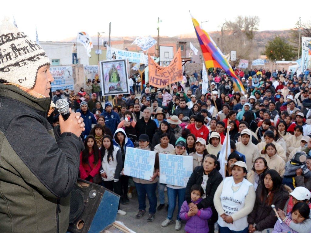 Acto en Humahuaca