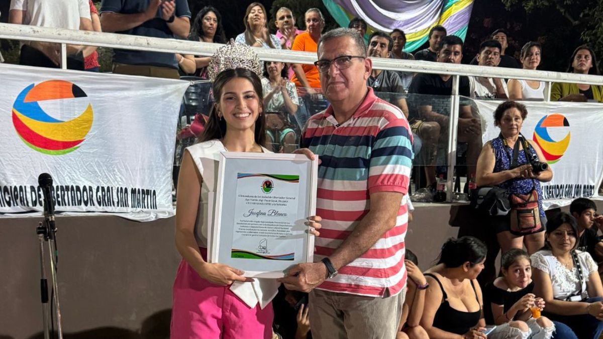 Josefina Blanco declarada ciudadana ilustre de Libertador General San Martín