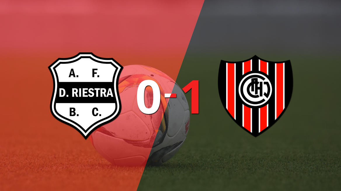 por la minima diferencia, chacarita se quedo con la victoria ante riestra en el estadio guillermo laza