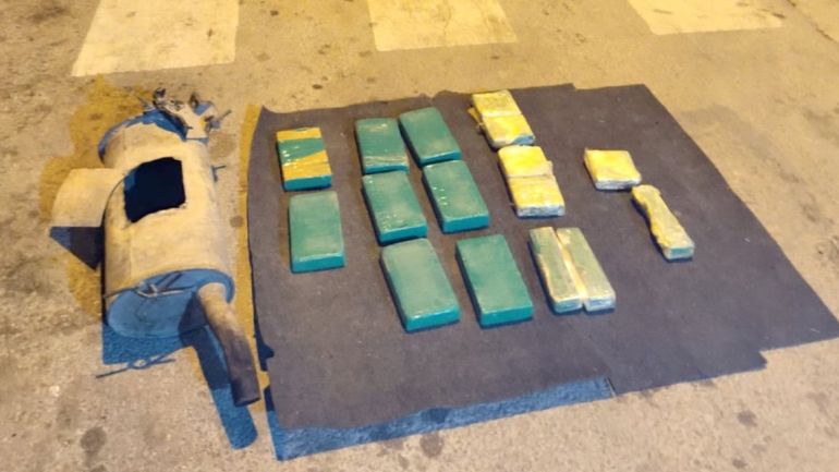 La perra Taty detectó 12 kilos de cocaína en La Quiaca