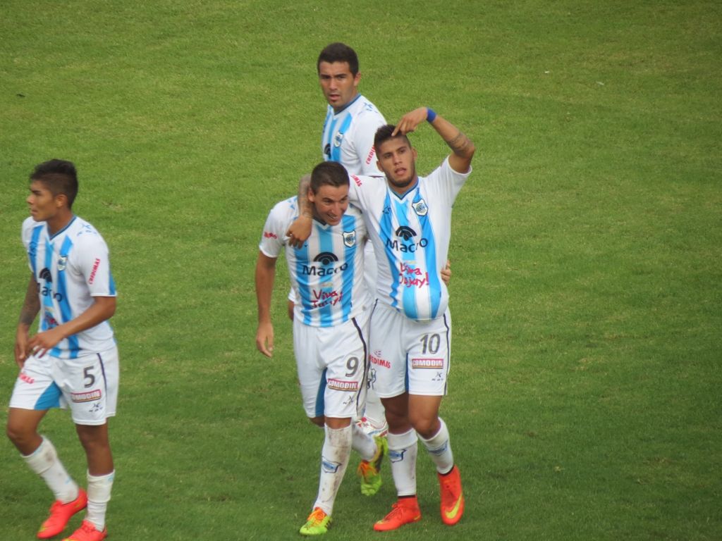 Festejo de Gimnasia de Jujuy