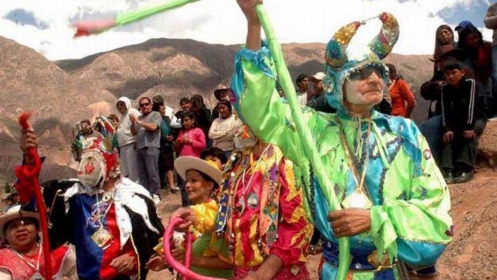 El Carnaval jujeño (foto vieja).