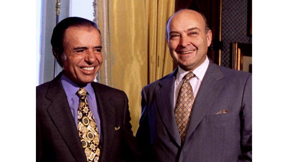 Carlos Menem y Domingo Cavallo