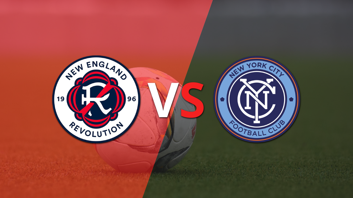 New England Revolution le ganó con claridad a New York City FC por 2 a 0