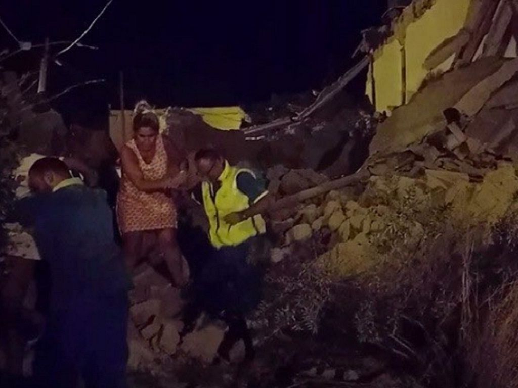 Terremoto en Ischia, Italia