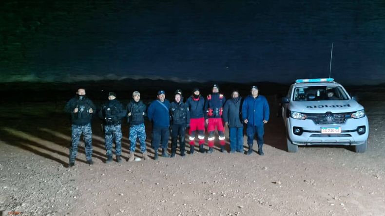 Rescataron a un niño perdido en el paraje Dos Morros en Cangrejillos