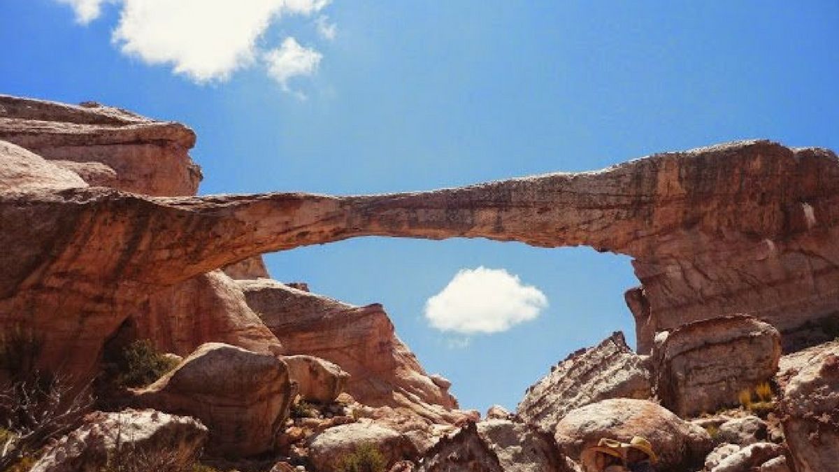 El Puente del Diablo, un lugar con historia y llamativa geografía