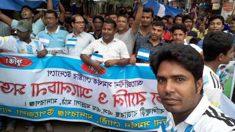 Por qué en Bangladesh enloquecen con Messi y la selección argentina
