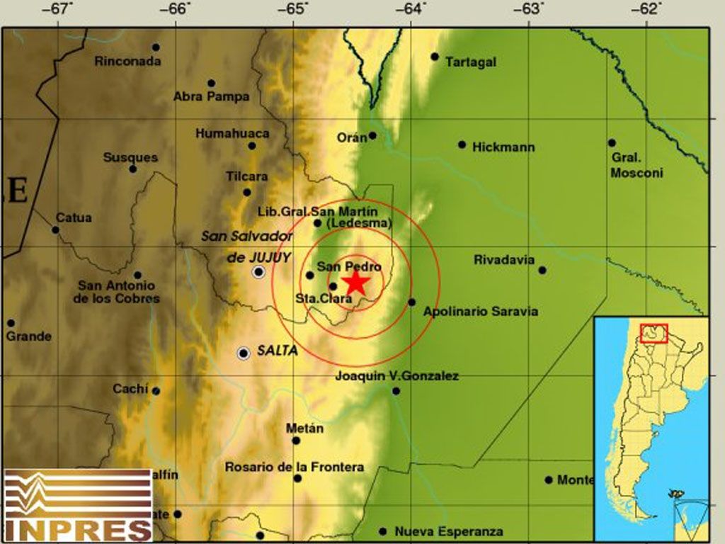 Sismo - Imágen del registro