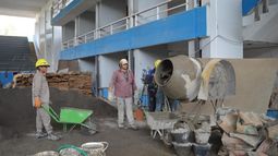 Rotaron la cancha del Estadio Federación así están las obras