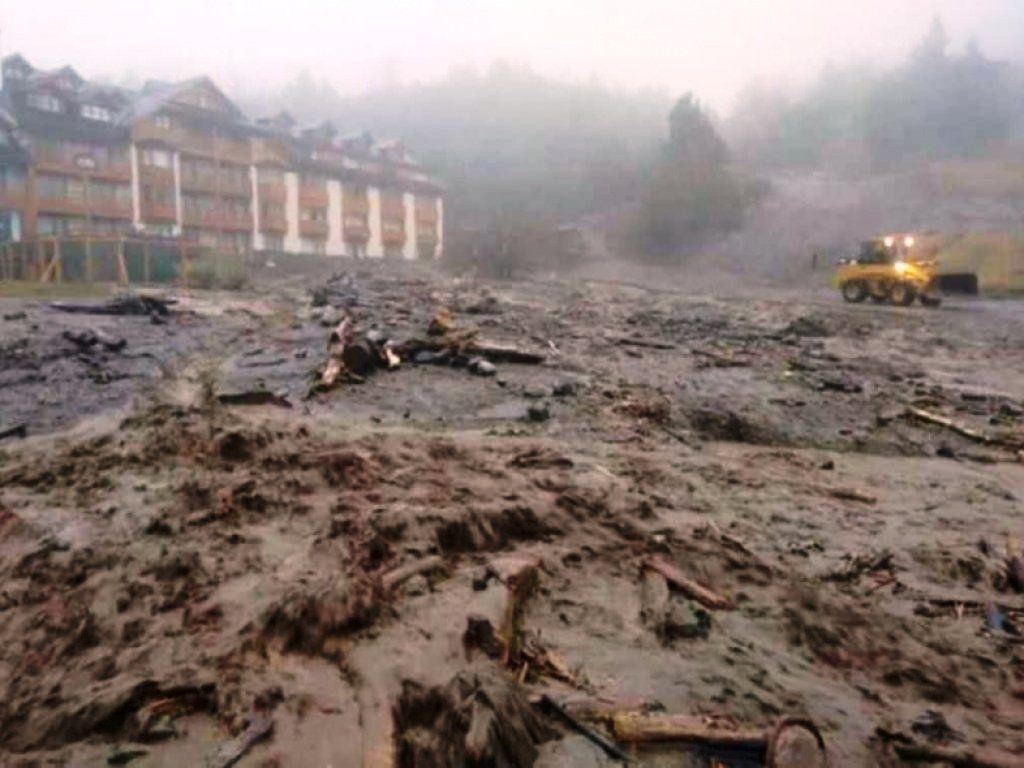 Lluvia en Bariloche
