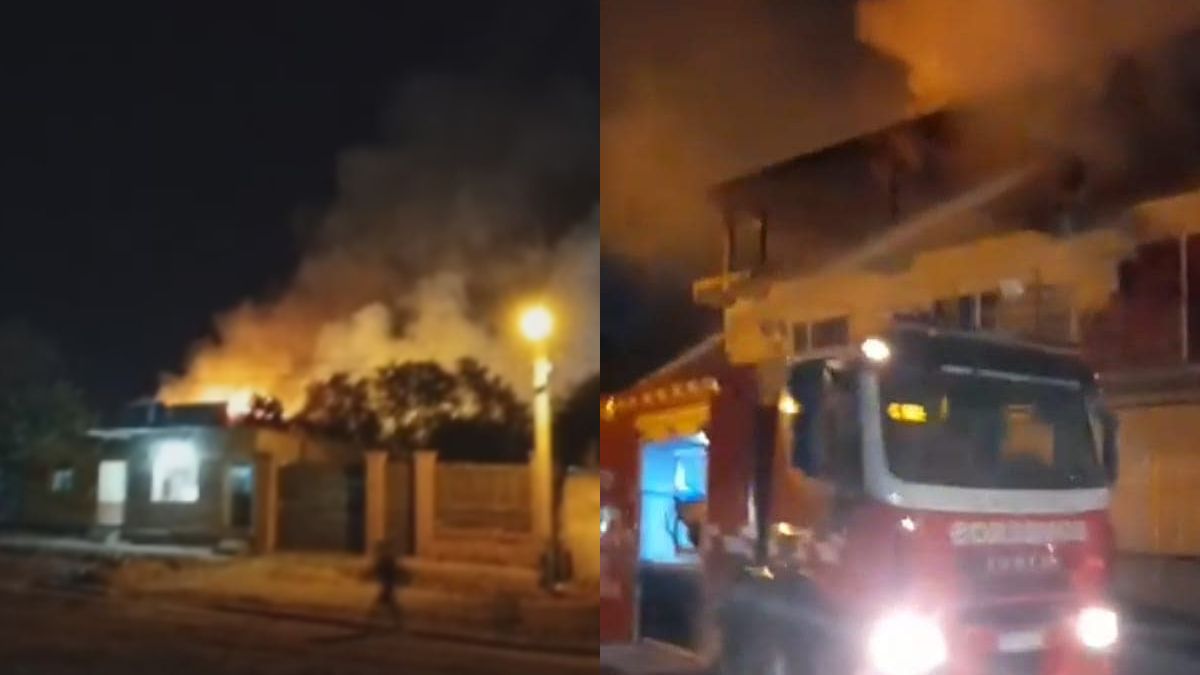 Incendio en una casa-comercio de San Pedro de Jujuy