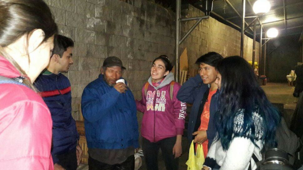 Ponerse en el lugar del otro: una hazaña solidaria para ayudar a quienes menos tienen