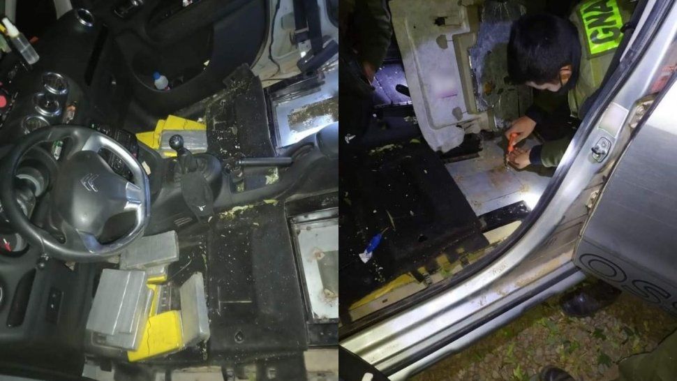 Tartagal: llevaban más de 20 kilos de cocaína en un auto