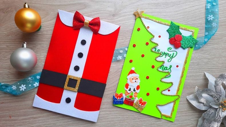 Cómo hacer tu propia tarjeta de Navidad.&nbsp;