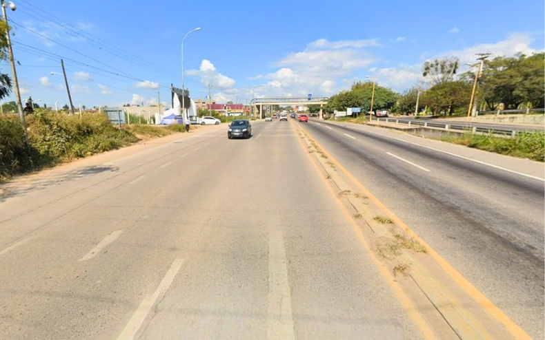 Ruta 9, altura Alto Comedero.