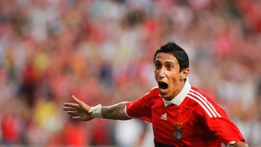 Ángel Di María ya vistió en el pasado la camiseta del Benfica.&nbsp;
