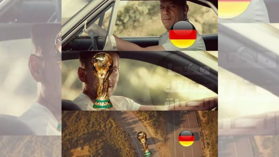 Los memes se valieron de la creatividad para mostrar la eliminación de Alemania 