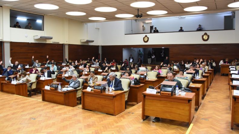 Sesión Ordinaria en la Legislatura este miércoles (Archivo)