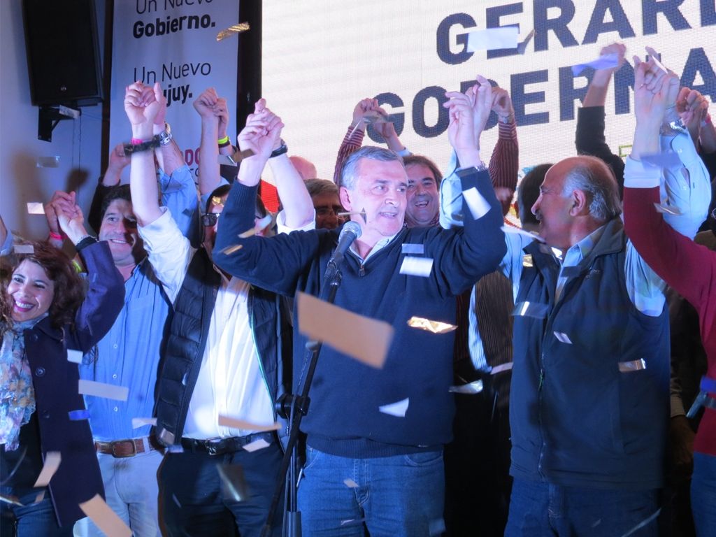 Cambia Jujuy, festejos en el bunker