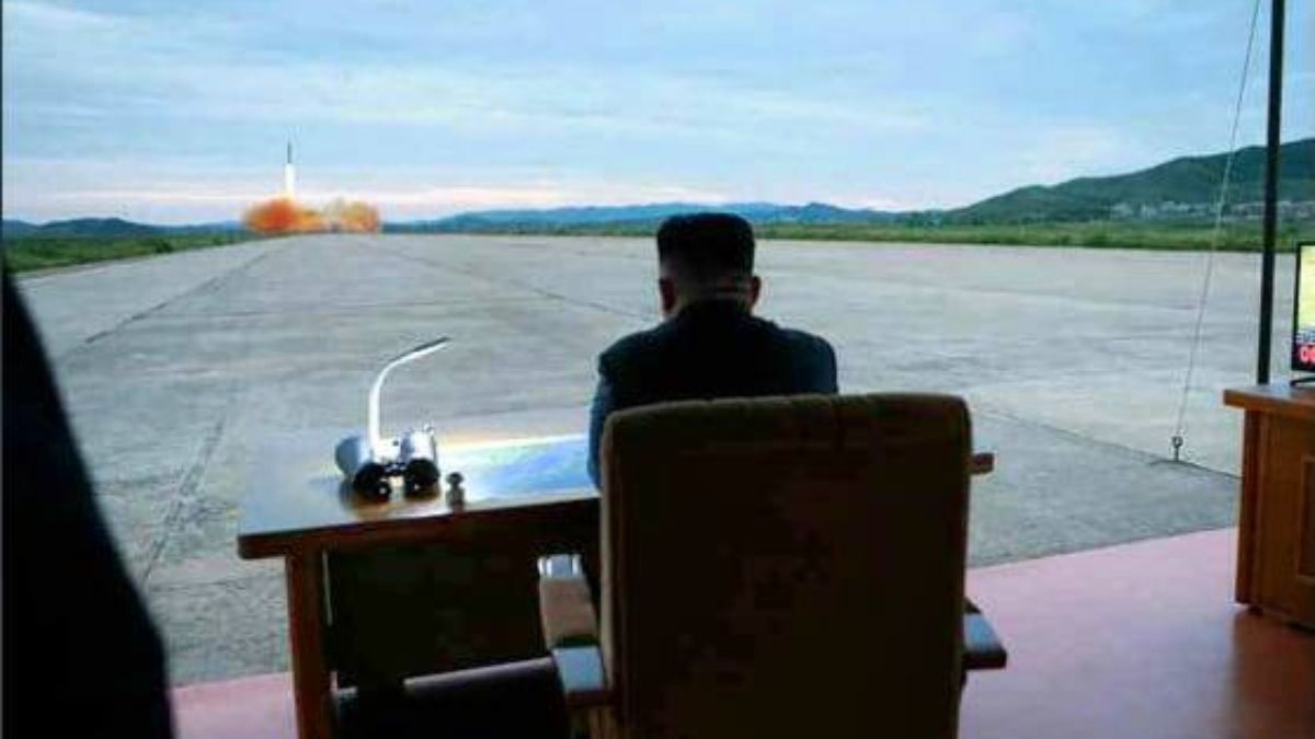 La última vez que Pyongyang disparó un misil por encima de Japón fue en 2017.