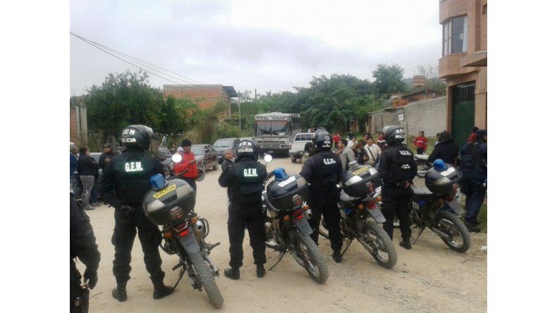 Custodia policial en Campo Verde