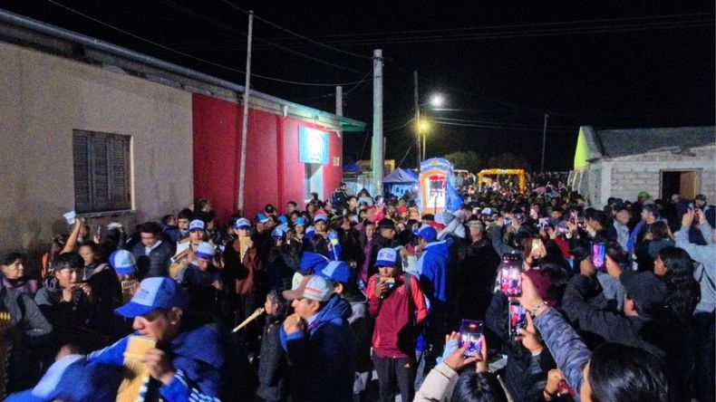 La Virgen de Punta Corral regresó a su santuario