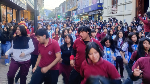 Todo Jujuy | Flashmob del Centro Polivalente de Arte.