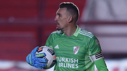 Franco Armani está en duda para el superclásico que se jugará el 11 de septiembre.