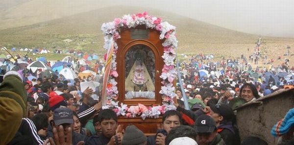 Virgen de Copacabana de Punta Corral.&nbsp;/Archivo