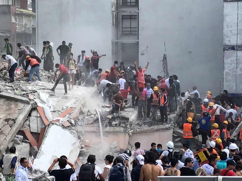 Terremoto en México