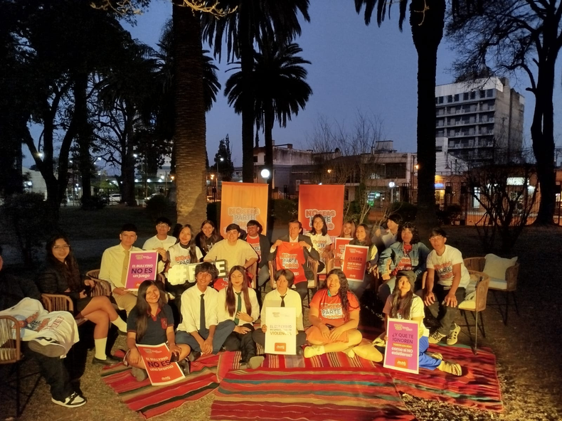 Lucha contra el bullying.