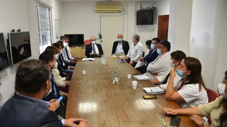 Carlos Soratti se reunió con Antonio Buljubasich por trasplantes en Jujuy