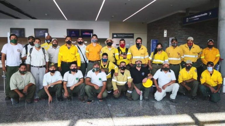 Brigadistas jujeños viajan a El Bolsón&nbsp;