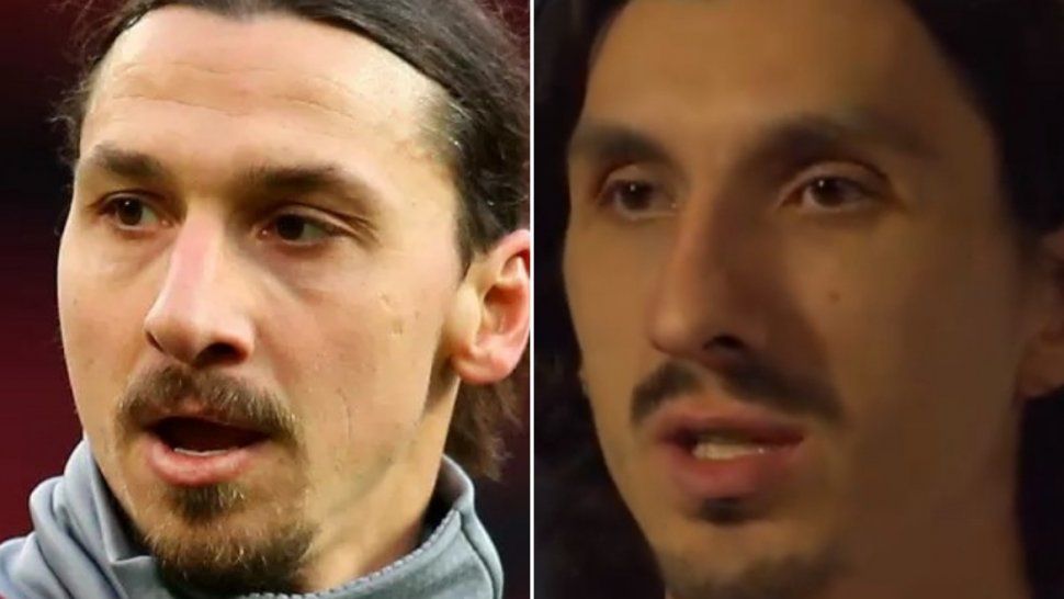 El increíble parecido de Zlatan Ibrahimovic con un jugador de básquet de la Euroliga