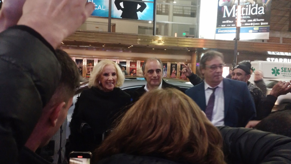 Mirtha Legrand volvió al teatro luego de la operación.