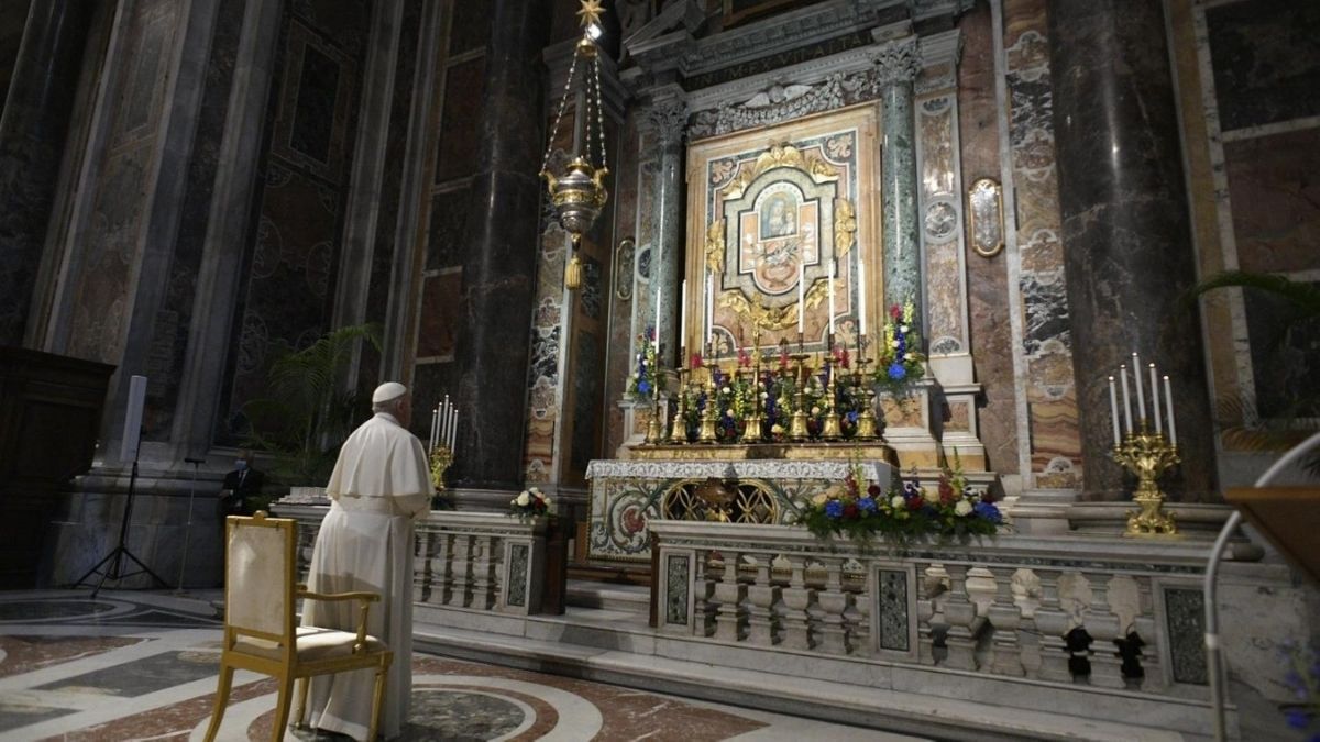 Francisco y la oración por la pandemia