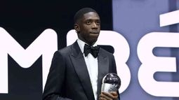 OusmaneDembélé se coronó como el gran ganador del premio The Best&nbsp;