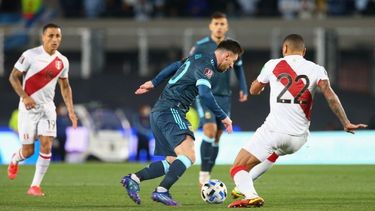 Argentina le ganó a Perú por 1 a 0