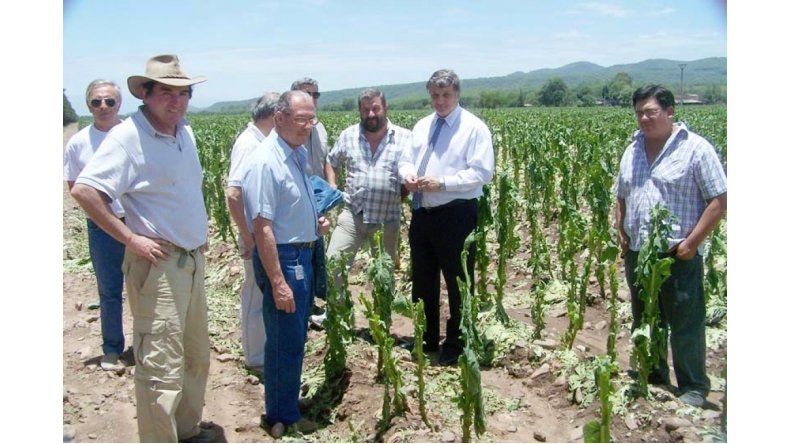 Ministro constató daños