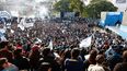 Banderazo enBuenos Aires en apoyo a Cristina Fernández de Kirchner