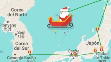 Aplicaciones para acompañar a Papá Noel en su recorrido