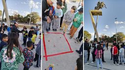 Ciro, de 8 años, organizó el Encuentro Provincial de Trompo en Jujuy