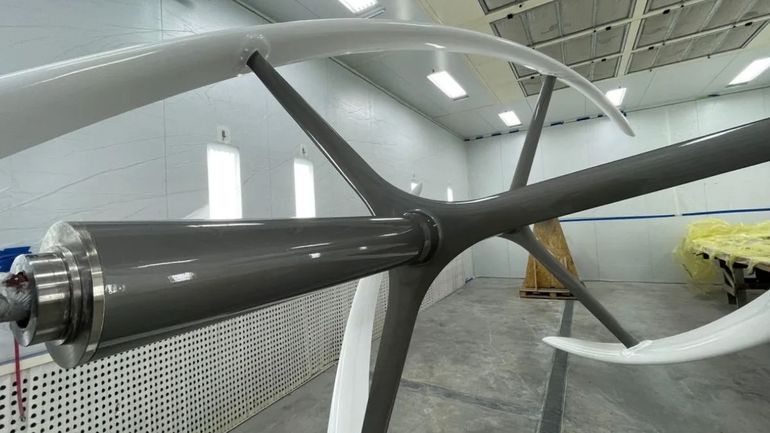 Torre eólica helicoidal. Torre eólica helicoidal.