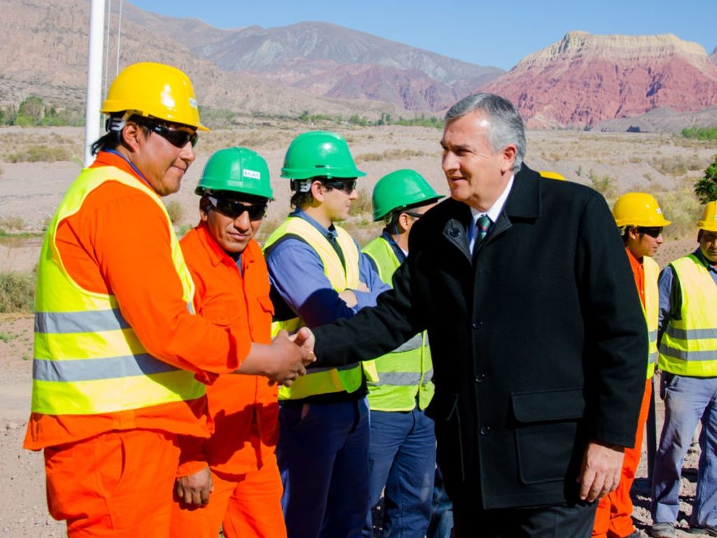 Morales en la inauguración