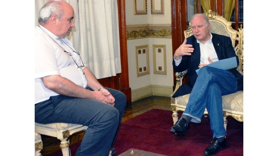 Reunión en el Obispado