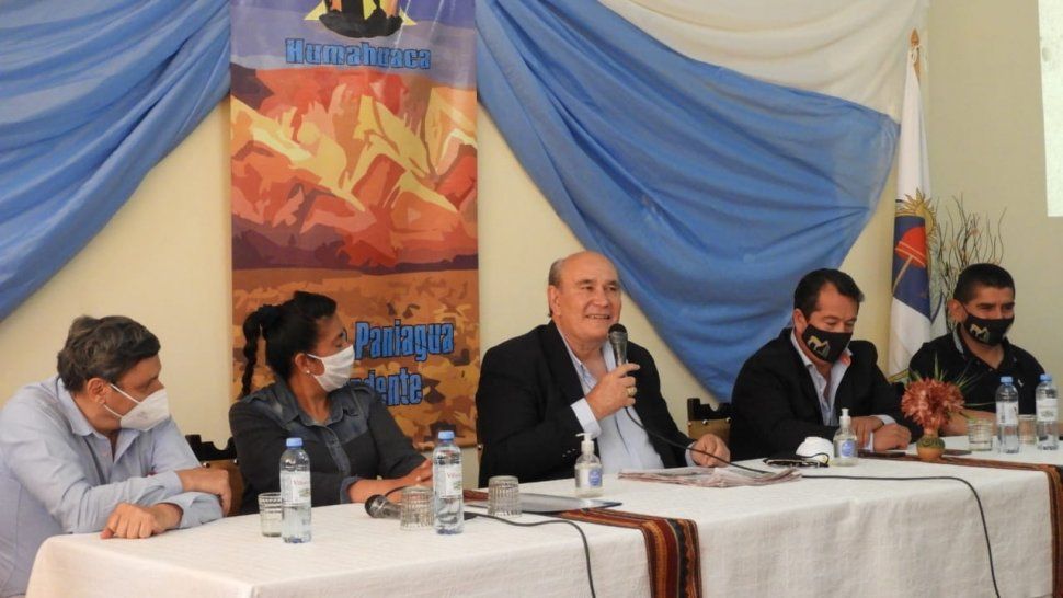 rivarola viajo a humahuaca para respaldar la gestion de paniagua